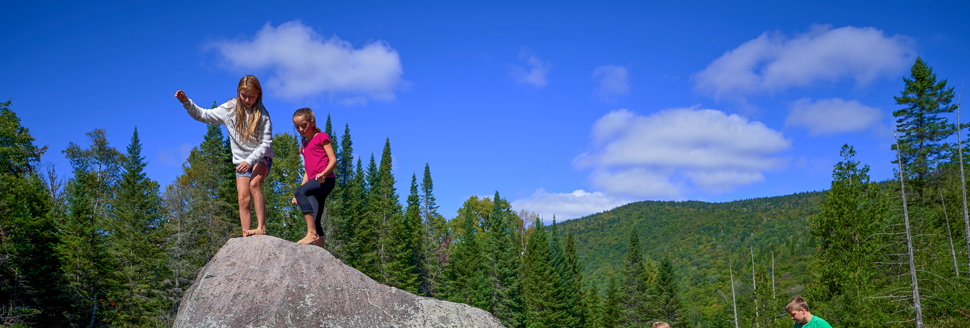Bannière Escapade pigmentée