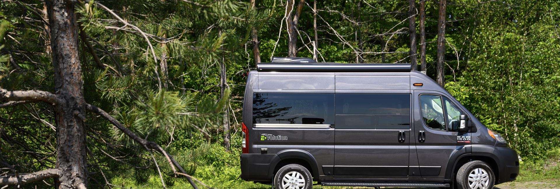 Bannière Autocaravane de classe B Prolite E-Volution