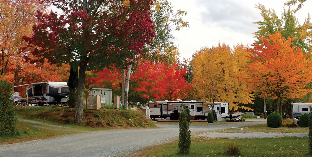 Le Camping Domaine des Érables, au lac Brome - Magazine Camper