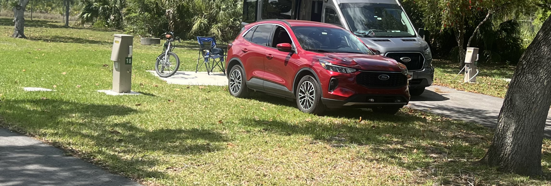 Bannière Hausse de frais d'emplacements de camping