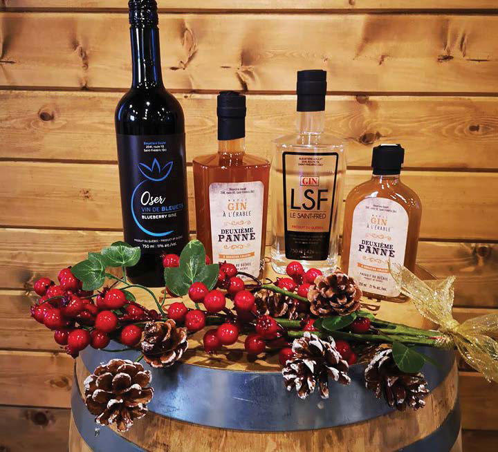 Des alcools créés par la Bleuetière Goulet - Magazine Camper