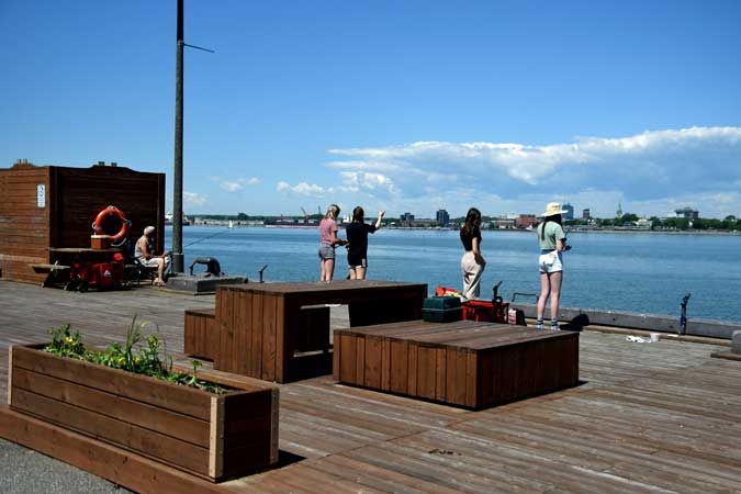 Le quai de Sainte-Angèle, à Bécancour - Magazine Camper