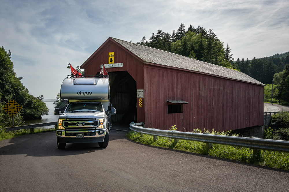 Le pont couvert Point Wolfe - Magazine Camper