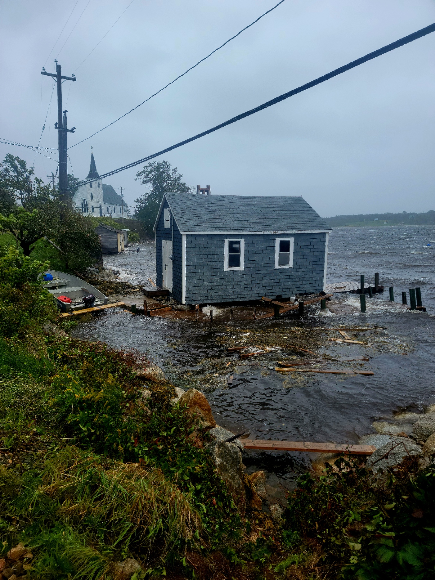 La tempête Lee fait peu de dommages. - Magazine Camper