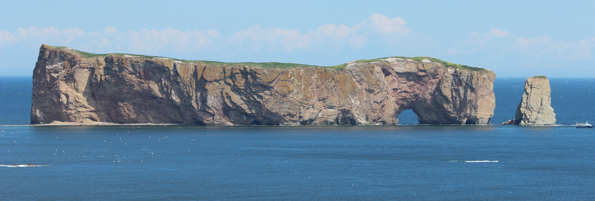 Bannière Le tour de la Gaspésie