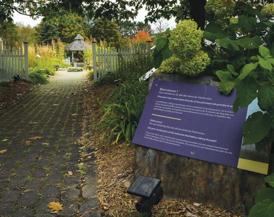 Il fait bon s'arrêter au site Les Amis du Patrimoine avant de reprendre la route. - Magazine Camper