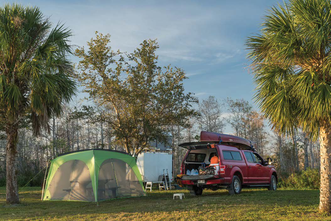 La région accueille tous les types de campeurs. Nul besoin d’être un aventurier aguerri pour y faire un séjour mémorable. - Magazine Camper