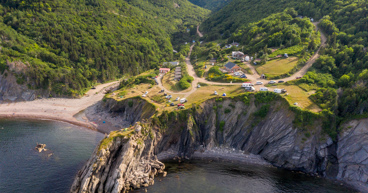 La pointe nord de l’ile à Meat Cove. - Magazine Camper