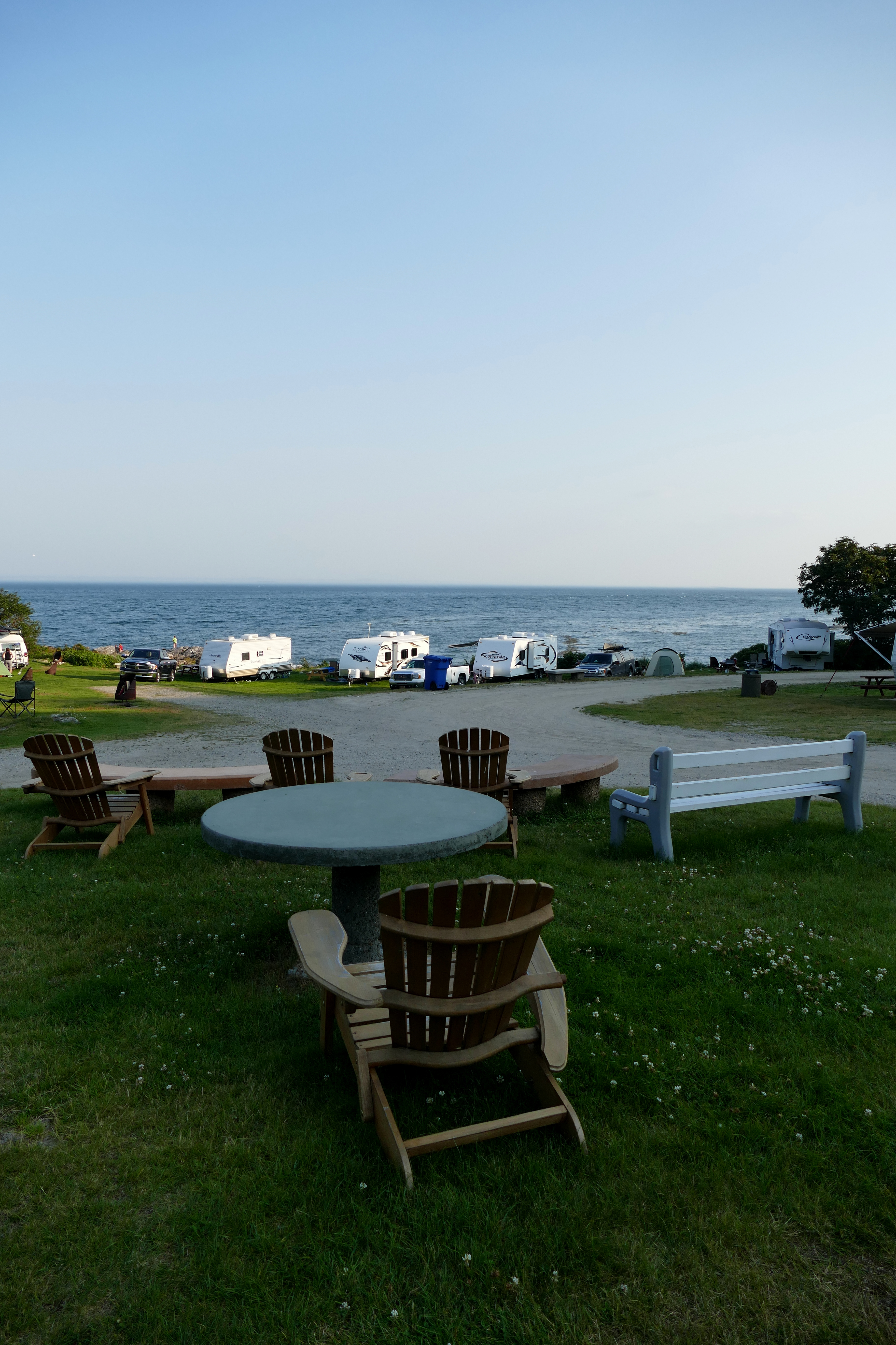 Saint-Siméon, Camping Lévesque - Magazine Camper