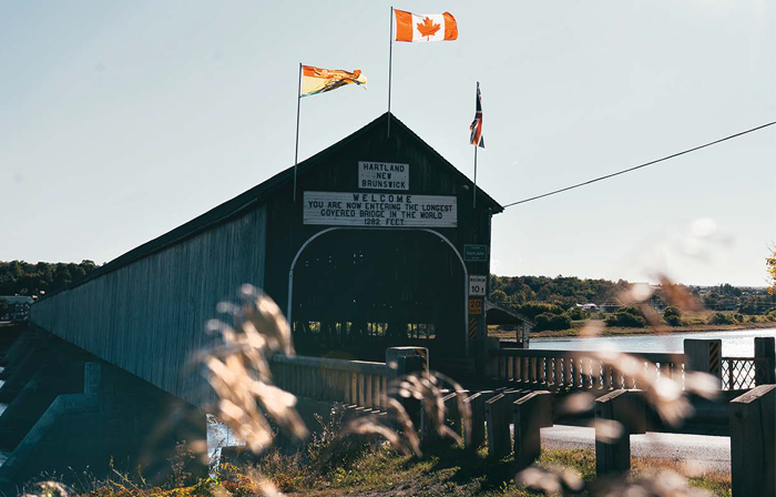 Le pont couvert de Hartland - Magazine Camper