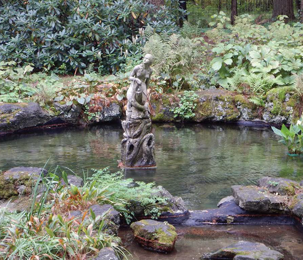 Une des jolies fontaines du Yaddo Garden - Magazine Camper