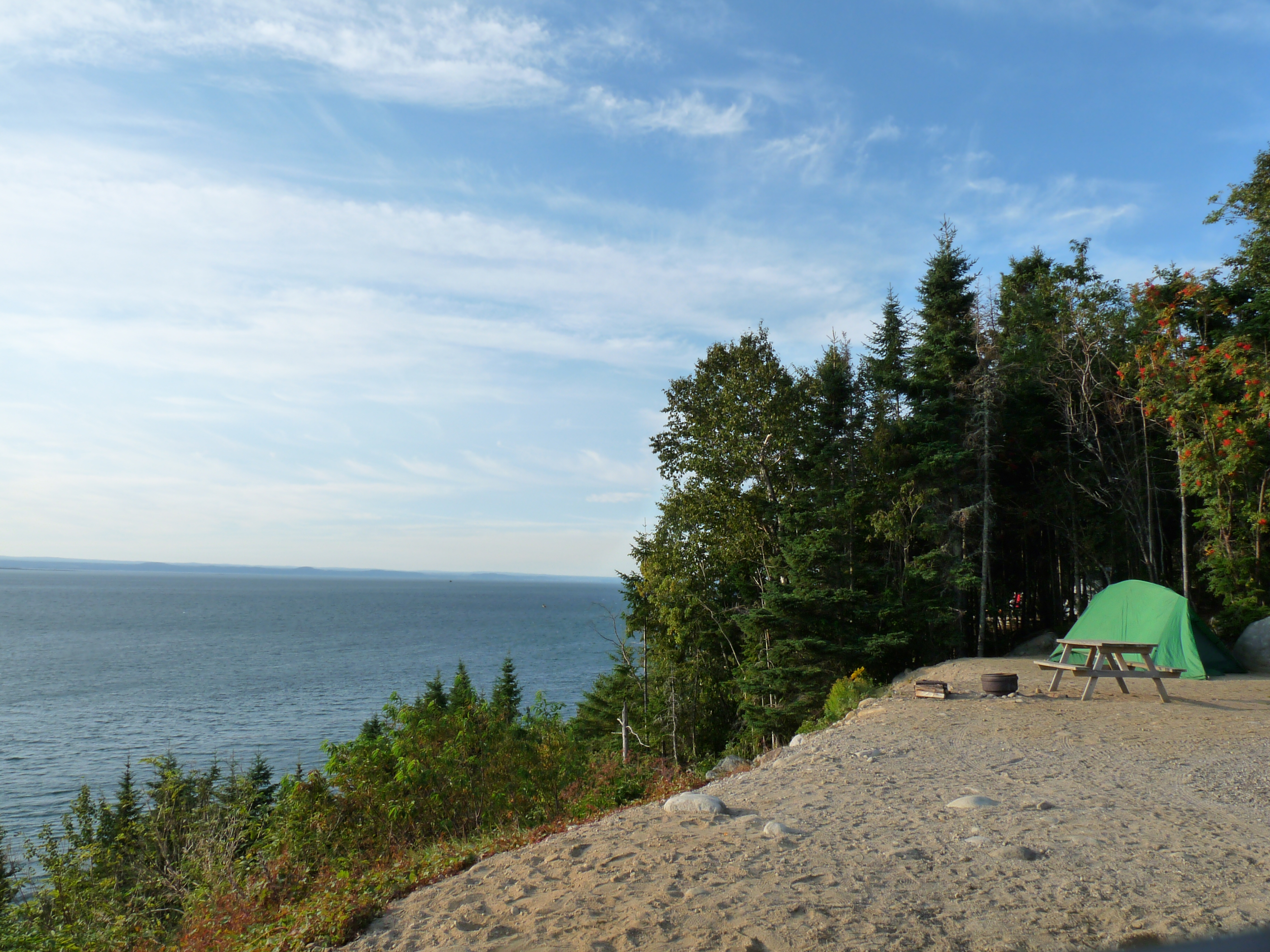 Saint-Siméom, Camping Falaise sur mer - Magazine Camper