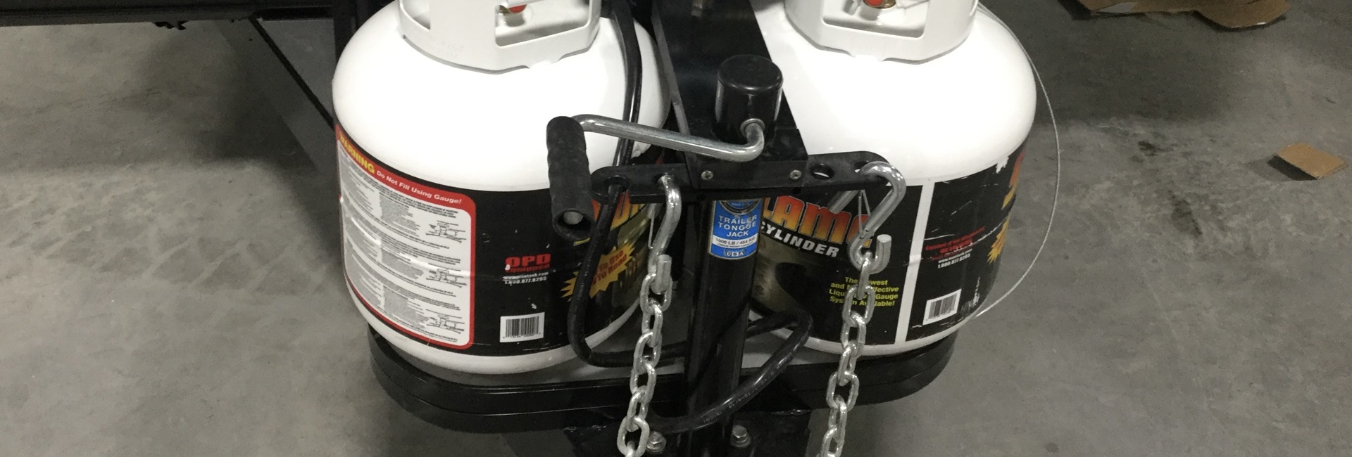 Bannière Prudence avec le propane